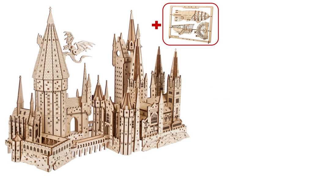 Maqueta para montar Castillo de Hogwarts™ 