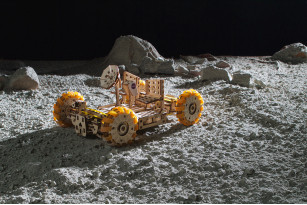 Kit de modélisme mécanique Rover lunaire de la NASA