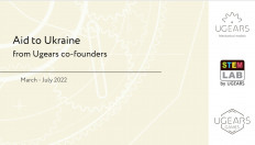 Aide à l’Ukraine des co-fondateurs de Ugears. Mars - juillet 2022