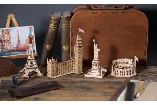 Ugears DIY 3D model kit Big Ben