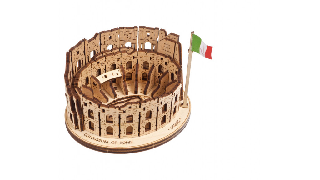 Maqueta para montar Coliseo de Roma