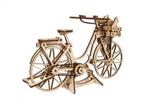 Ugears DIY 3D model kit Dutch Bicycle