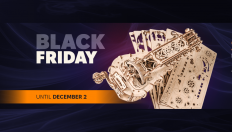 Get your game face on: creative Black Friday competitions with Ugears 3D wooden puzzles!