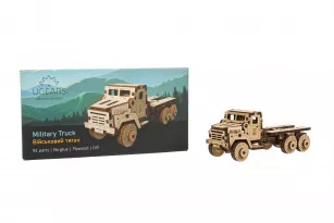 Ugears DIY 3D model kit Military Truck