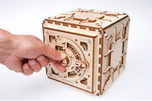 Kit de modélisme mécanique et puzzle de coffre-fort