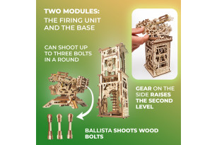 Balista y Torre – maqueta para construir 