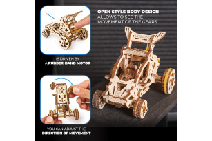 Desert buggy mechanical model kit
