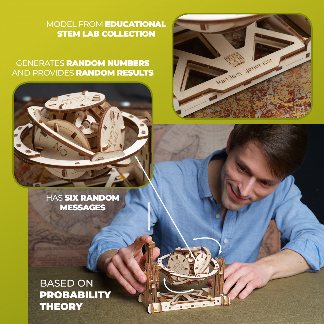 Mechanical STEM model Random Generator by Ugears