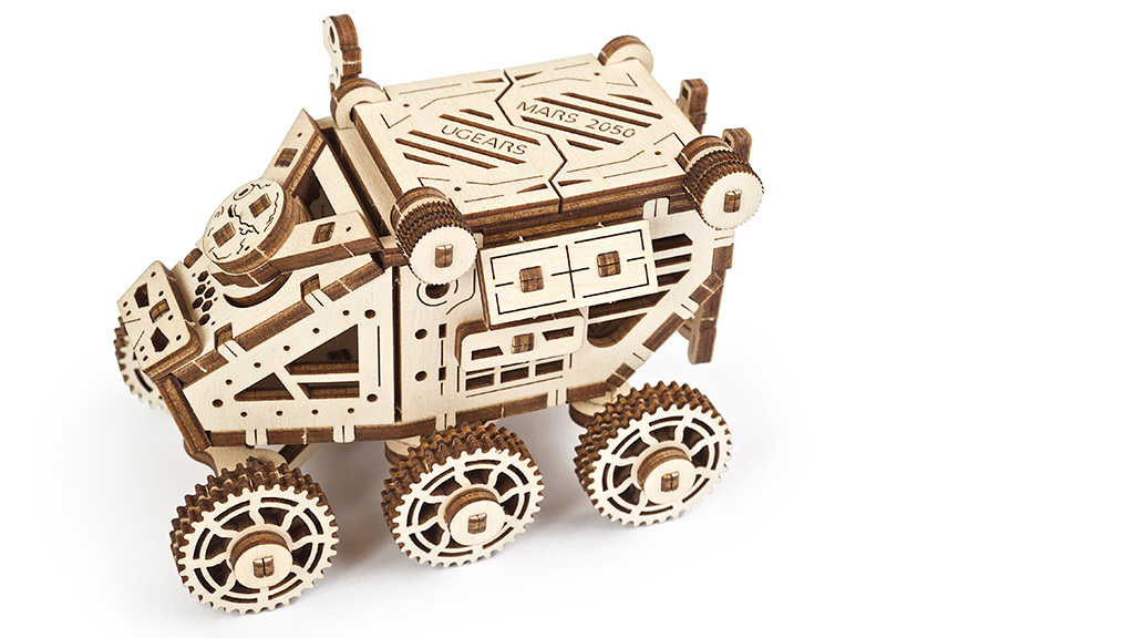 Vehículo marciano – maqueta mecánica