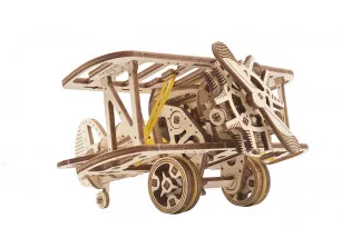 Mini-Biplane mechanical model kit