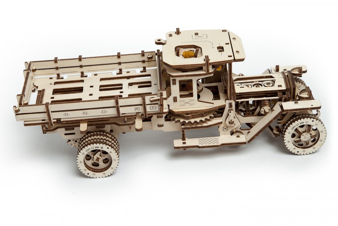 Additions Truck UGM 11 UGEARS 3d Mechanical Wooden Model for Self-assembly for sale online 