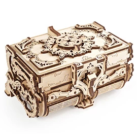 Ugears Mechanical Model | The Cash Register wooden puzzle and