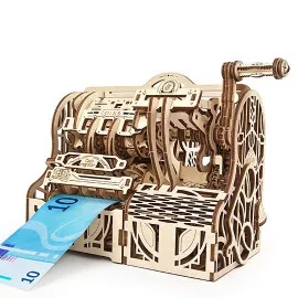 Ugears Mechanical Model | The Mechanical Flower wooden puzzle and