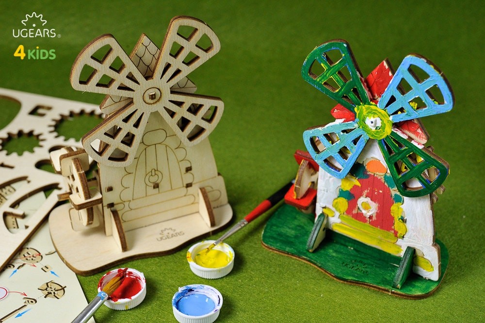 Universal - Jouet de moulin à vent solaire bricolage, modèle scientifique  intéressant 3D - Jouet électronique enfant - Rue du Commerce