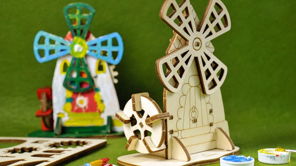 Universal - Jouet de moulin à vent solaire bricolage, modèle scientifique  intéressant 3D - Jouet électronique enfant - Rue du Commerce