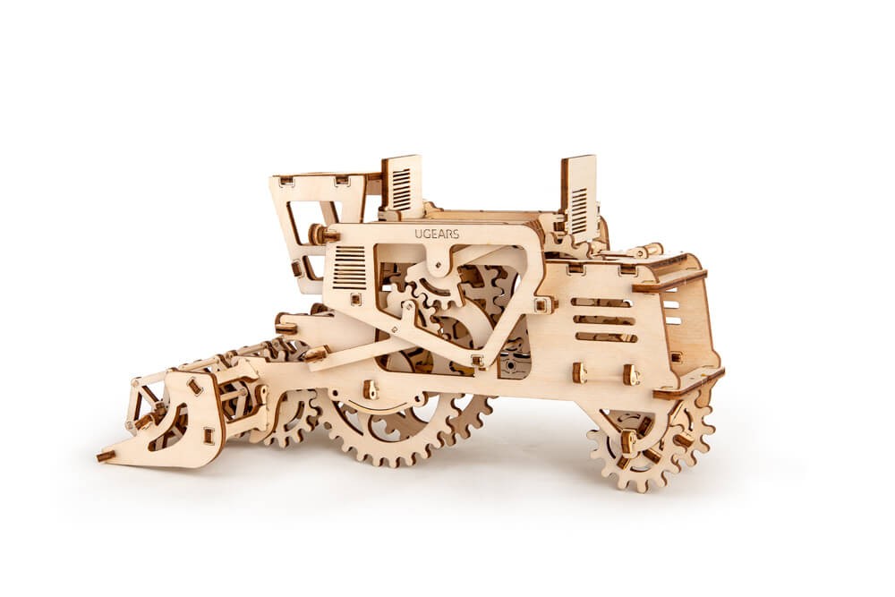 Mechanical UGEARS wooden 3D Model "Combine" Construction Set 