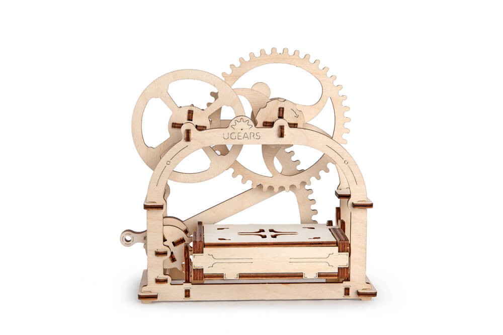 UGears Mechanical Model Etui Wooden Box  