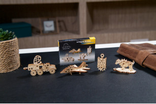 Kit mini-modèle en bois Le Fidgets Courage