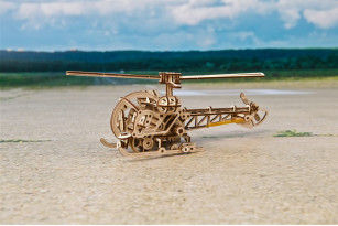 Maqueta mecánica para montar Mini Helicóptero.