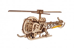 Mechanischer Modellbausatz Mini-Hubschrauber
