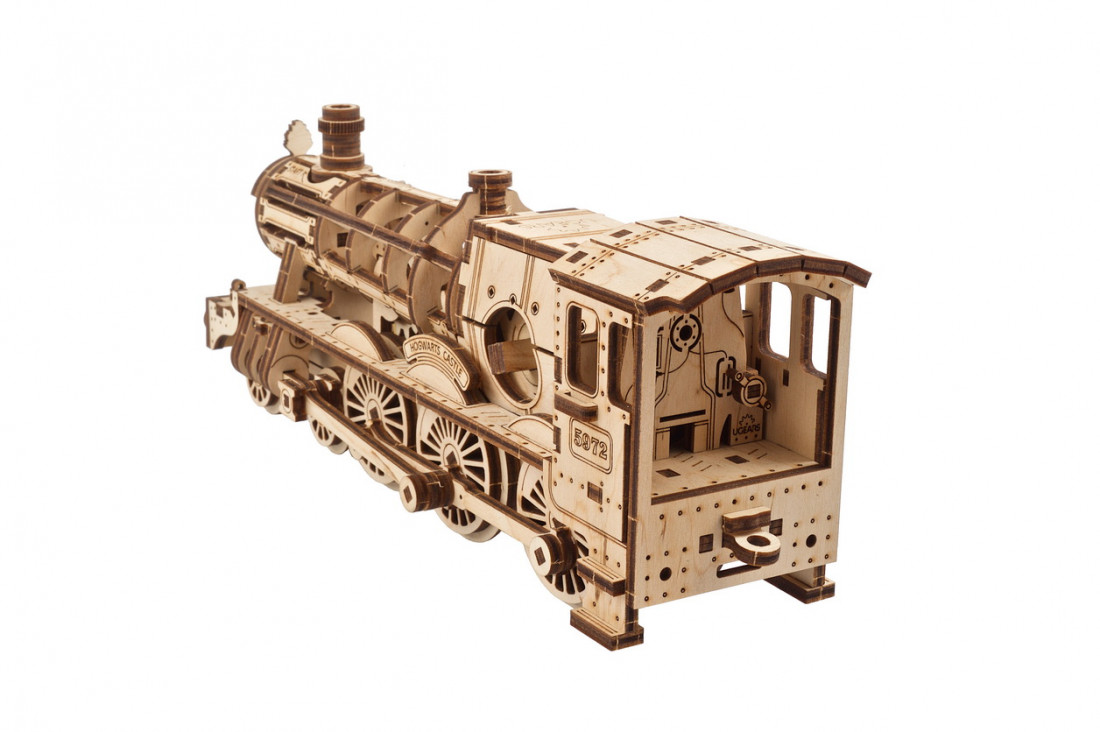 Ugears® Hogwarts™ Express DIY wooden train model kit