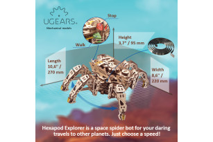 Hexapod Explorer mechanical model kit