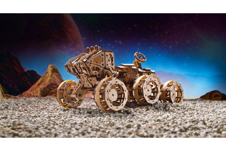 Mars rover habité