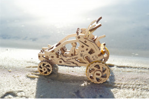 Mini-buggy mechanical model kit