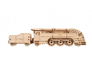 Mechanischer Modellbausatz Mini-Eisenbahn