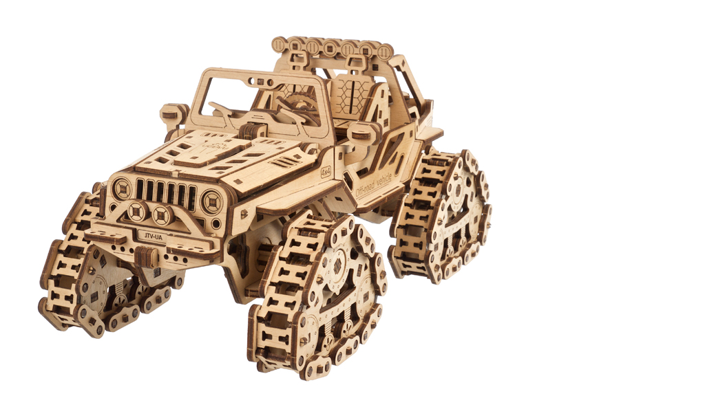 Tracked Off-Road Vehicle model kit