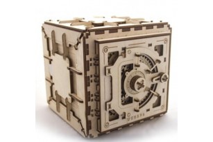 Safe mechanical model kit and puzzle box