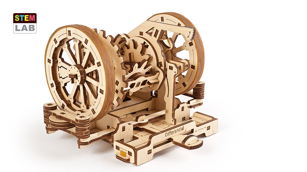 «Differential» educational mechanical model kit