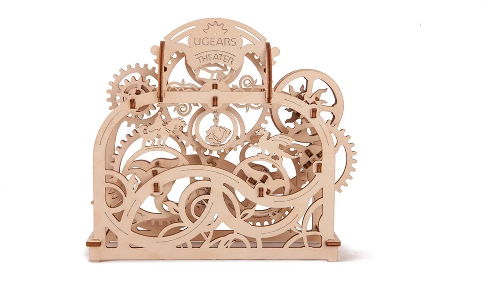 Puzzle 3D Mécanique en Bois - La Danseuse - 101 Pièces - Ugears 