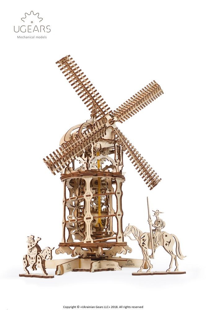 UGEARS Modellbausatz Windmühle 