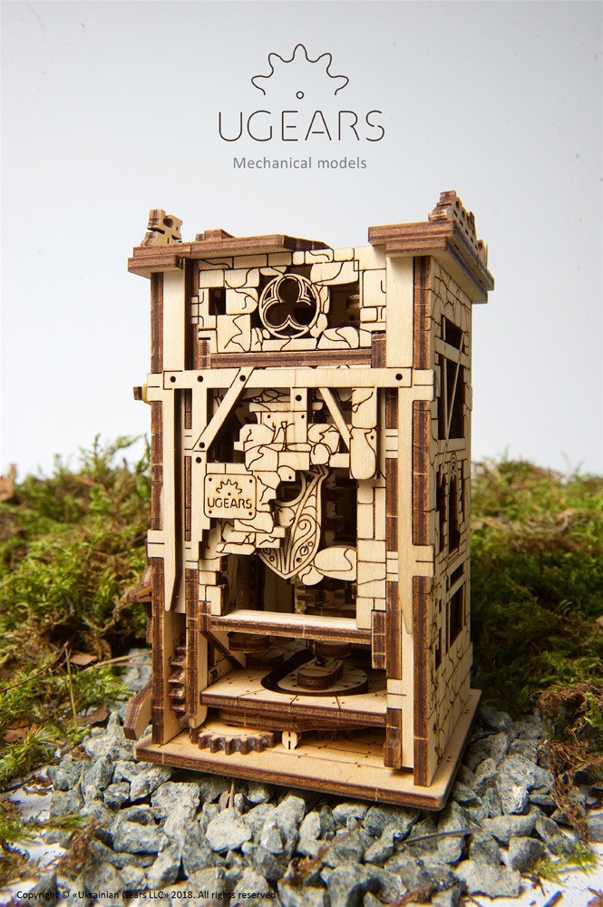 Ugears-madera modellbau archballista Tower sützenturm y balliste 292 piezas 