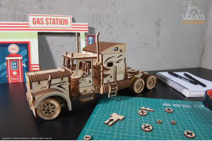 Kit de modélisme Ugears Camion Heavy Boy VM-03