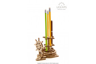 Timón-portalápices  -  maqueta mecánica