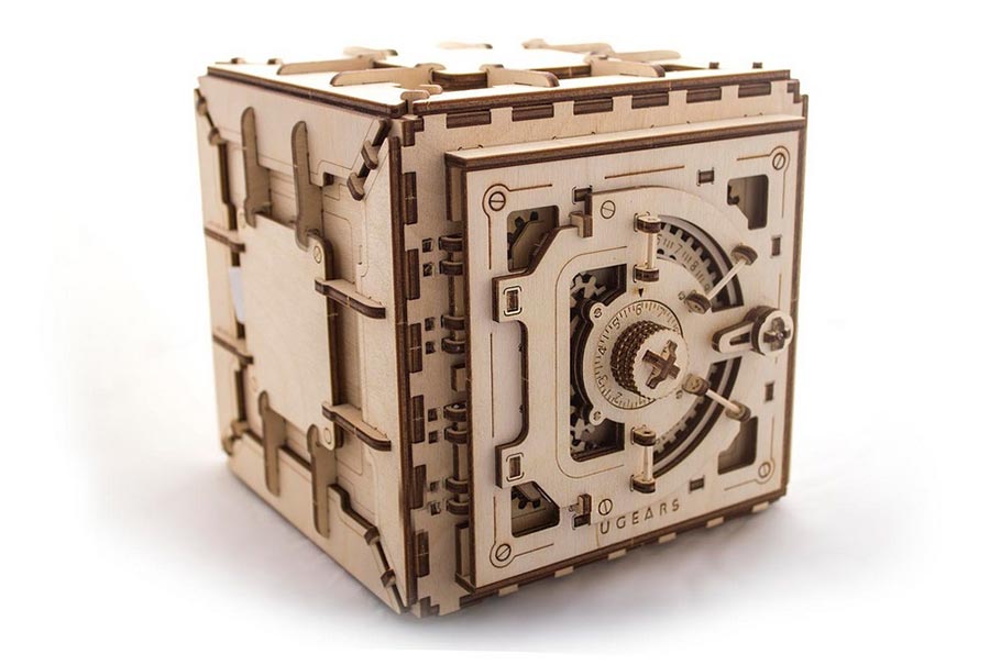 Wooden «Safe» with personal lock combination