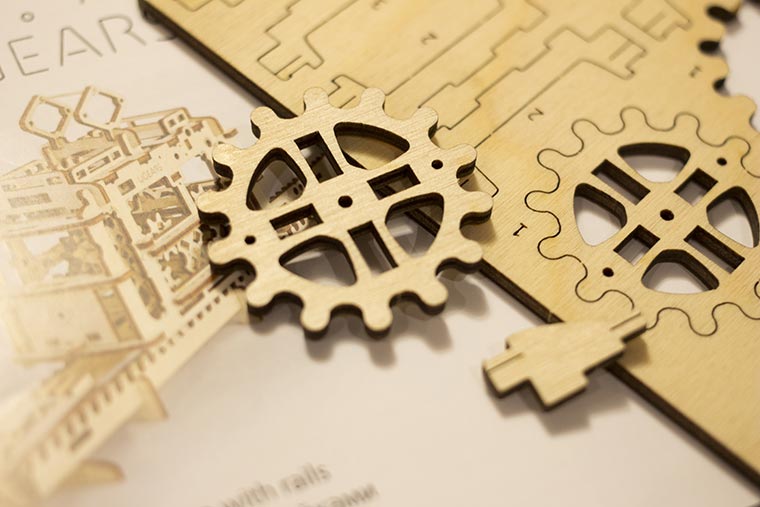 Ugears wooden gear