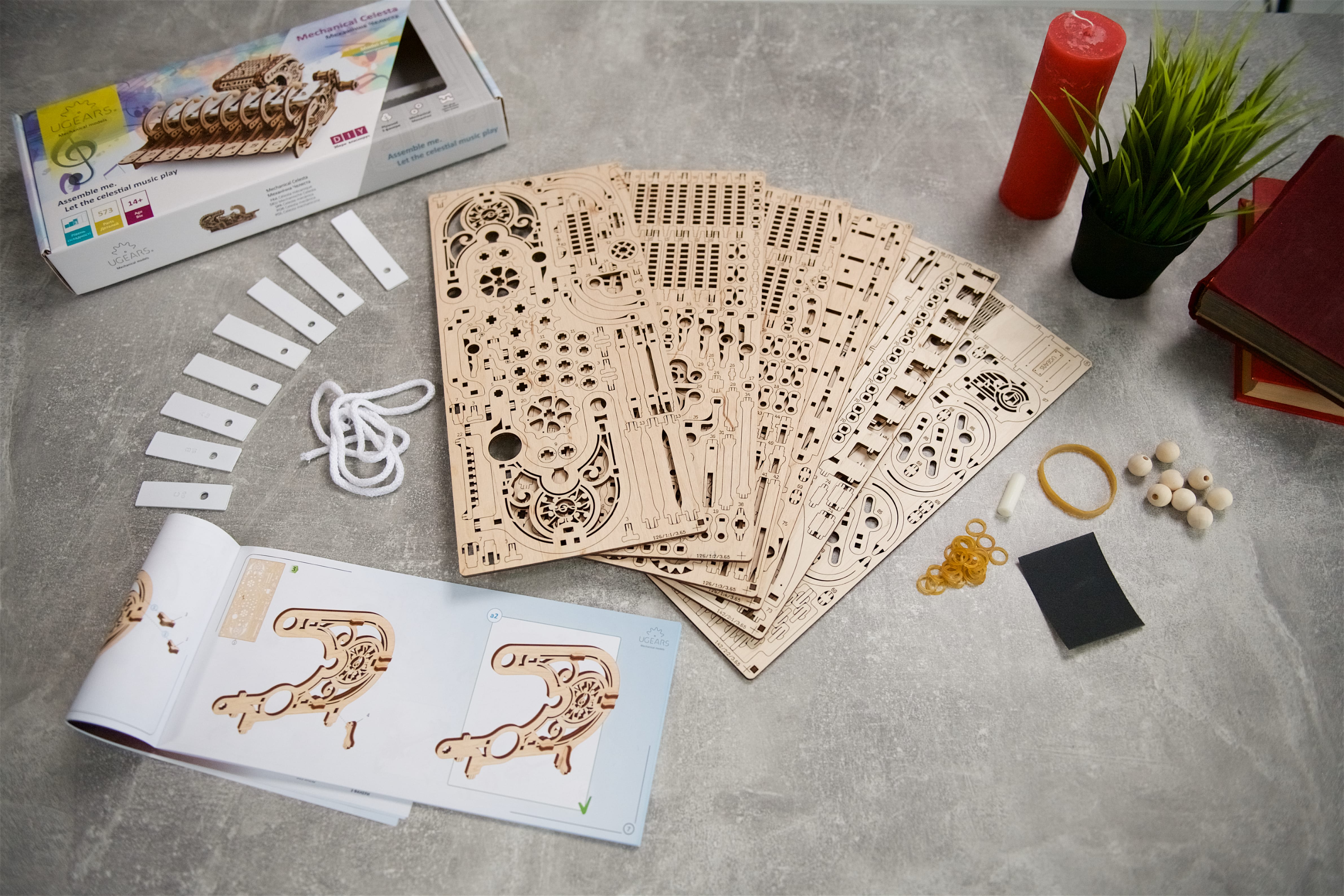 Ugears wooden mechanical DIY 3D puzzles for all ages and interests  